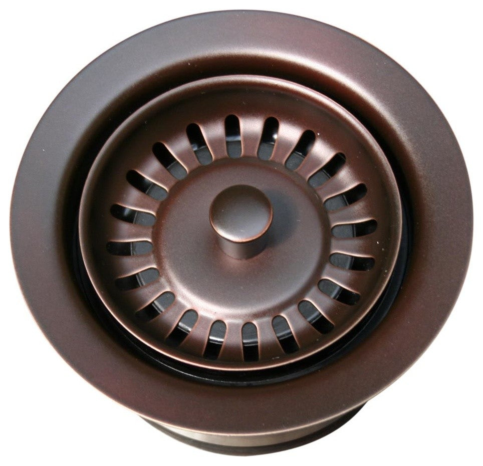 3 1/2" Waste Disposer Trim With Matching Basket Strainer