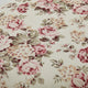 Rustic Manor Brookelynn Ottoman, Upholstered, Linen, Cluster Red