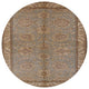 Ahgly Company Indoor Round Mid-Century Modern Area Rugs, 8' Round