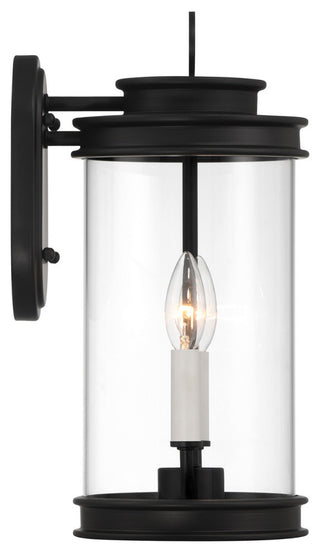 Englewood 2-Light Outdoor Wall Lantern, Matte Black