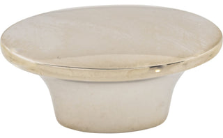 Top Knobs M1957 Oval 1-1/2 Inch Oval Cabinet Knob - Polished Nickel