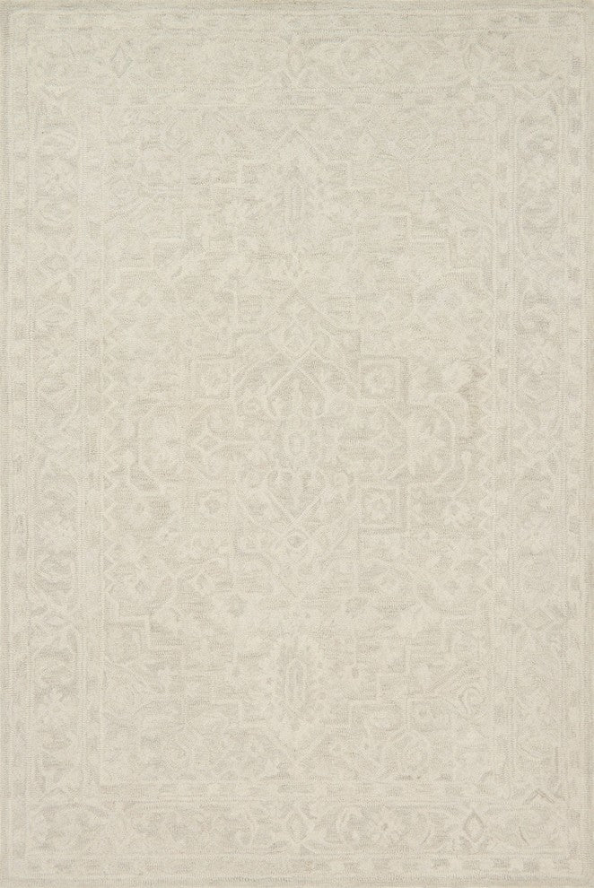Loloi Lyle Collection Rug, Bone, 2'6"x7'6"