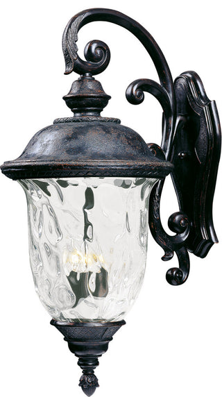 Maxim 40498 Carriage House Vivex 31" 3 Light Wall Sconce - Oriental Bronze /