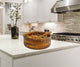 3-Piece Wood Salad Bowl Set, Medium, Large