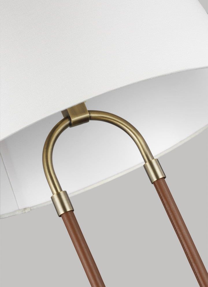 Katie Table Lamp, Time Worn Brass