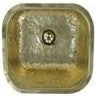 Rectangular Undermount Entertainment/Prep Sink With Hammered Texture Surface