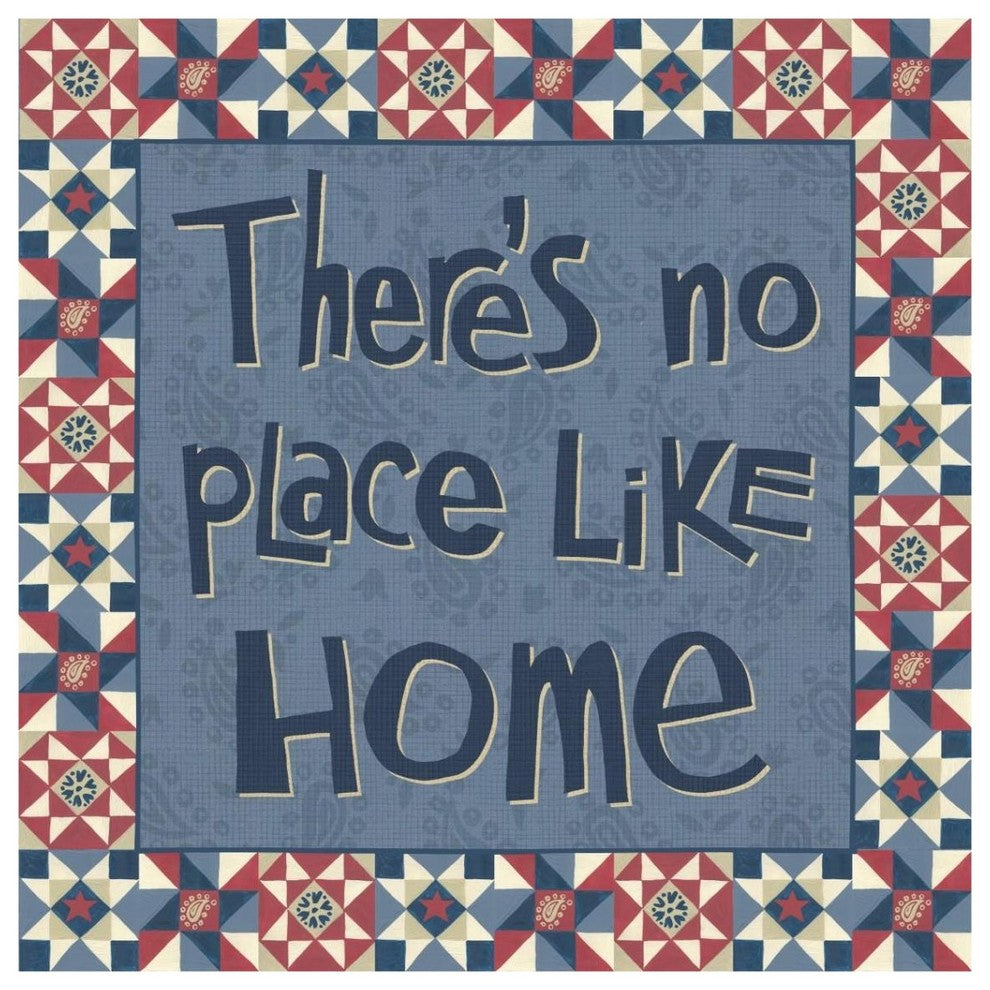 "American Country IV" Digital Paper Print by Anne Tavoletti, 38"x38"
