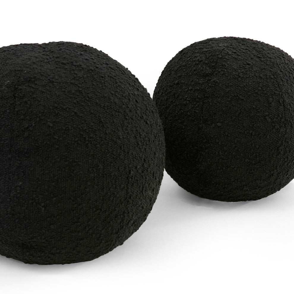 Balle Pillow-Knoll Onyx-Set of 2-12.5"