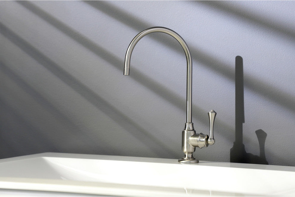 Kingston Brass Single-Handle Water Filtration Faucet, Brushed Nickel