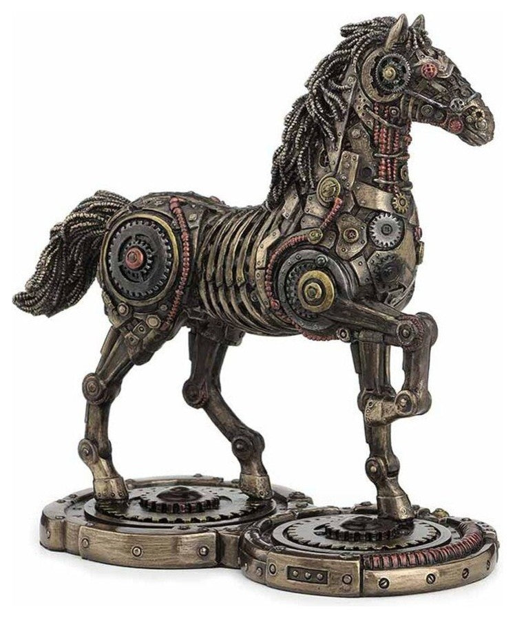 Steampunk Horse Gait, Steampunk Sculpture Statue