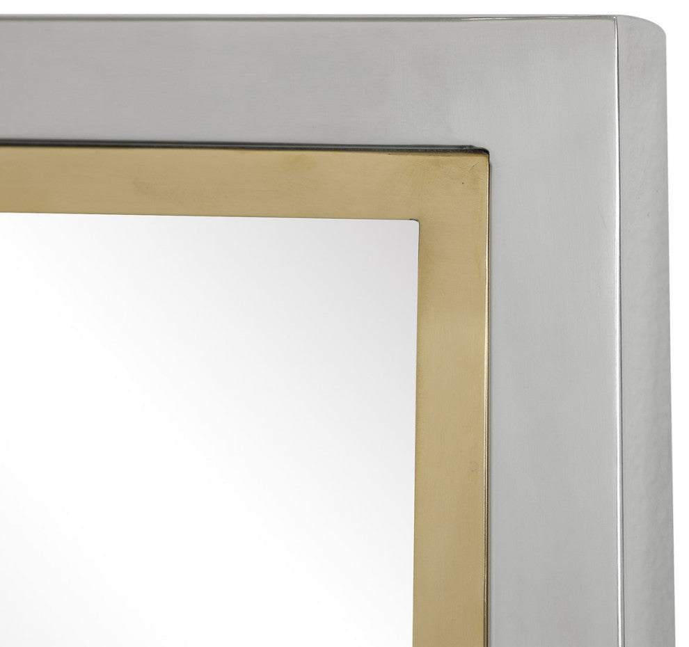 Uttermost Locke Chrome Vanity Mirror 09652