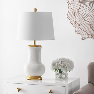 Safavieh Emberson Table Lamp Ivory/Gold