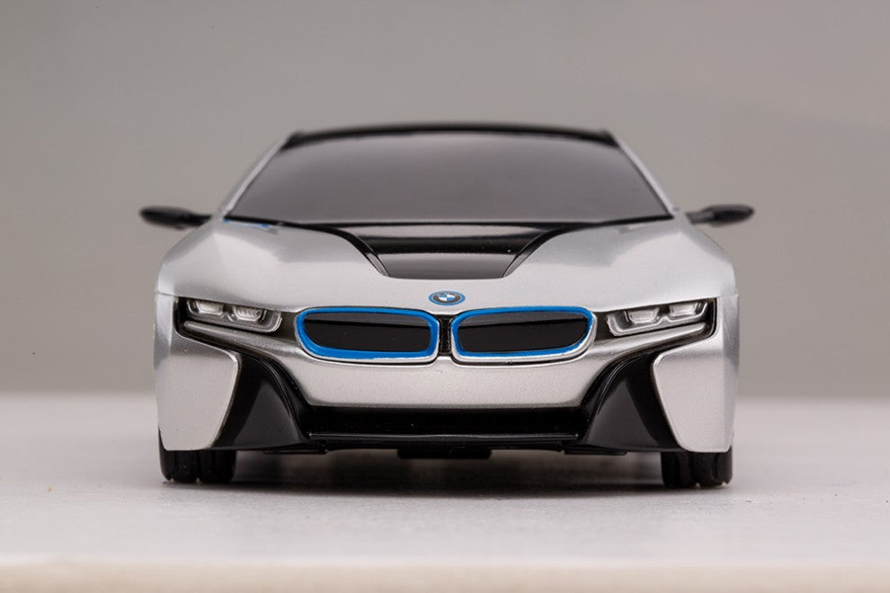 1:24 Rc Bmw I8 Concept Rc Sports Car, Silver