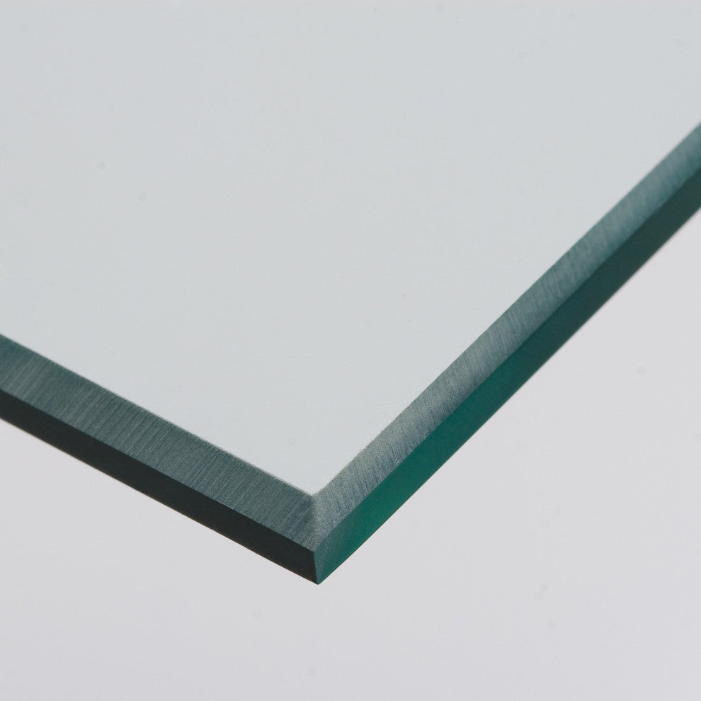 Roland Frameless Wall Mirror With Shelf