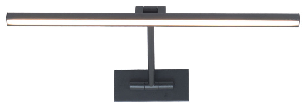 Reed LED Adjustable Picture Light 3000K, Black, 25"
