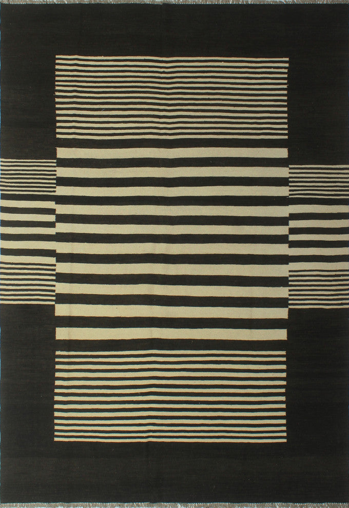 Winchester Kilim Adelitza Charcoal Rug