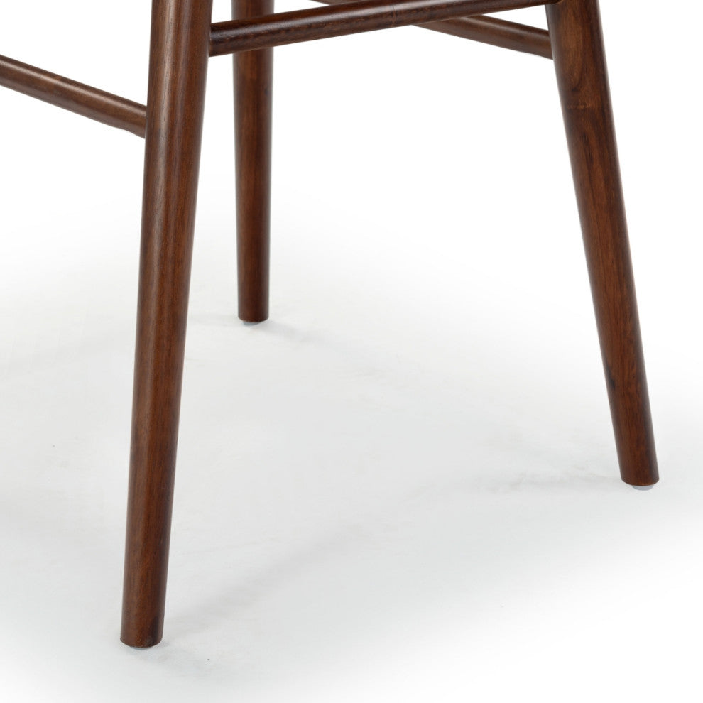 Safavieh Couture Tazmyn Barstool, Brown/Walnut