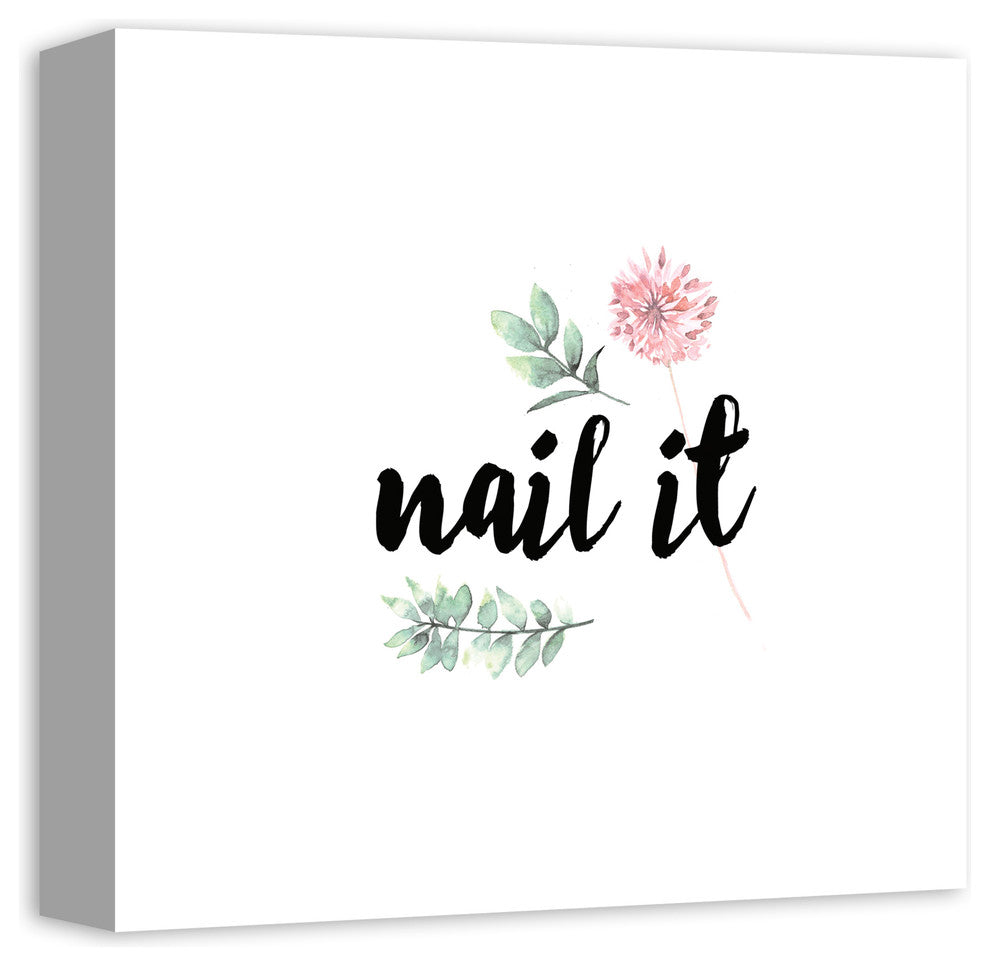 Nail It Canvas Wall Art, 12x12