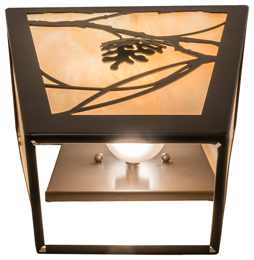 11 Wide Whispering Pines Wall Sconce