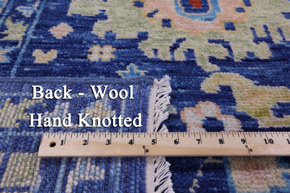 8' 2" X 10' 1" Turkish Oushak Handmade Wool Rug - Q14948
