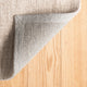 Dash & Albert Crosshatch Ivory Hand Micro Hooked Wool Rug, Ivory, 5' x 8'