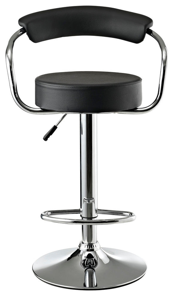Modern Contemporary Dining Kitchen Bar Stool Black