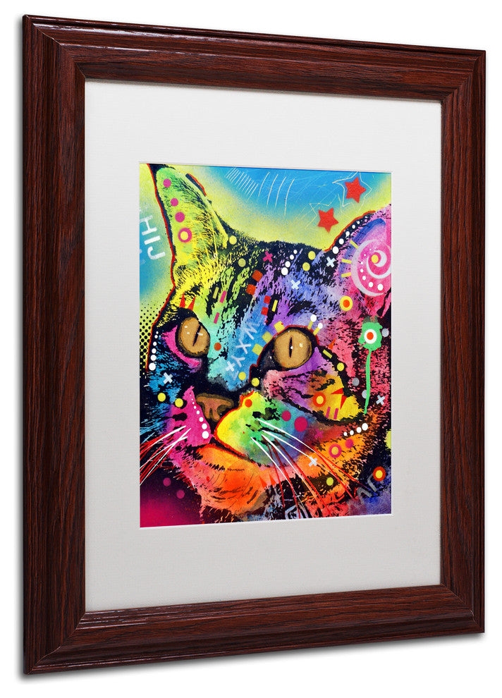 Dean Russo 'Alpha' Framed Art, Wood Frame, 11"x14", White Matte