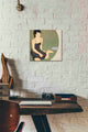 Epic Graffiti 'Waka Kaede' by Sai Tamiya, Giclee Canvas Wall Art, 12"x12"