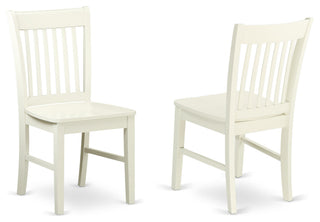 3 Pc Dining Set, Linen White Table, 2 Linen White Chairs, Linen White