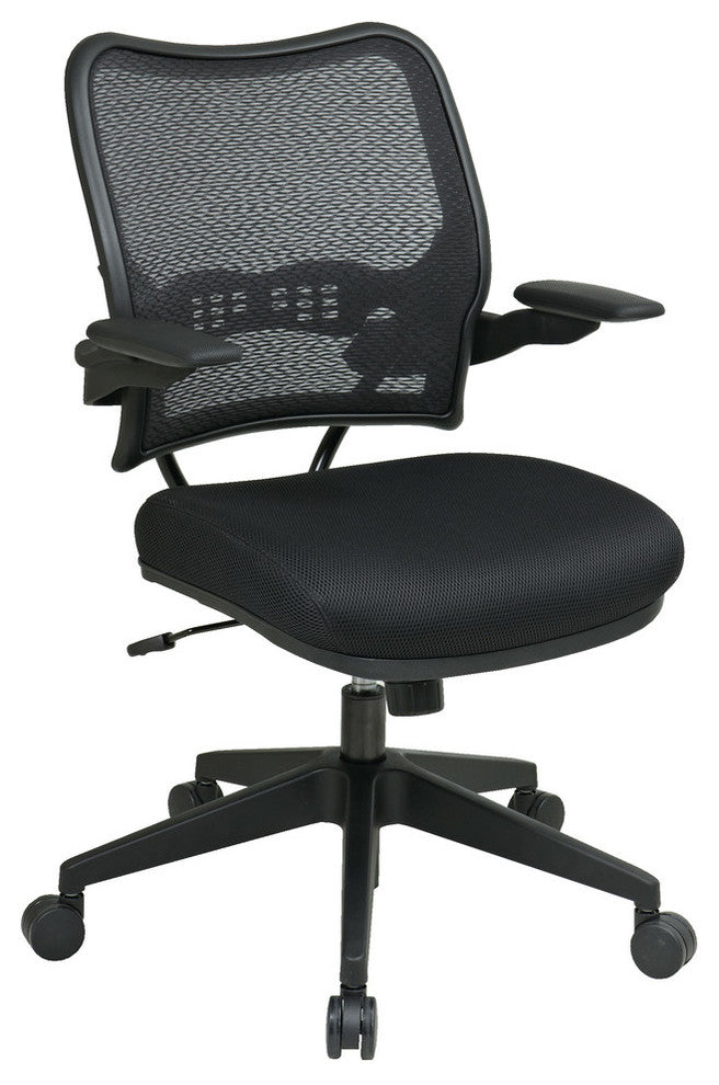 Deluxe Chair With AirGrid Back and Black Mesh Seat