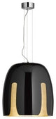 Madeira, Black With Gold Leaf, 19"