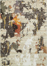 Oriental Weavers Evolution Beige/ Charcoal Abstract Indoor Area Rug 10'X13'2"