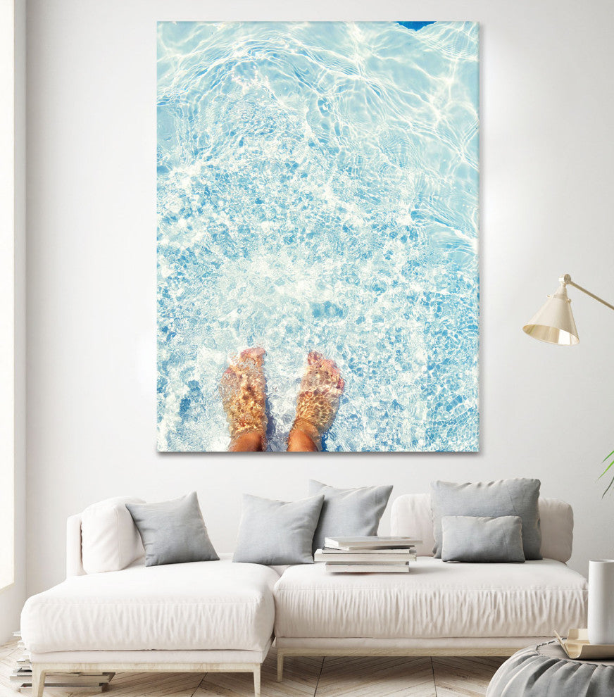Relaxed Feet - 72 x 54 by Sarah Jane