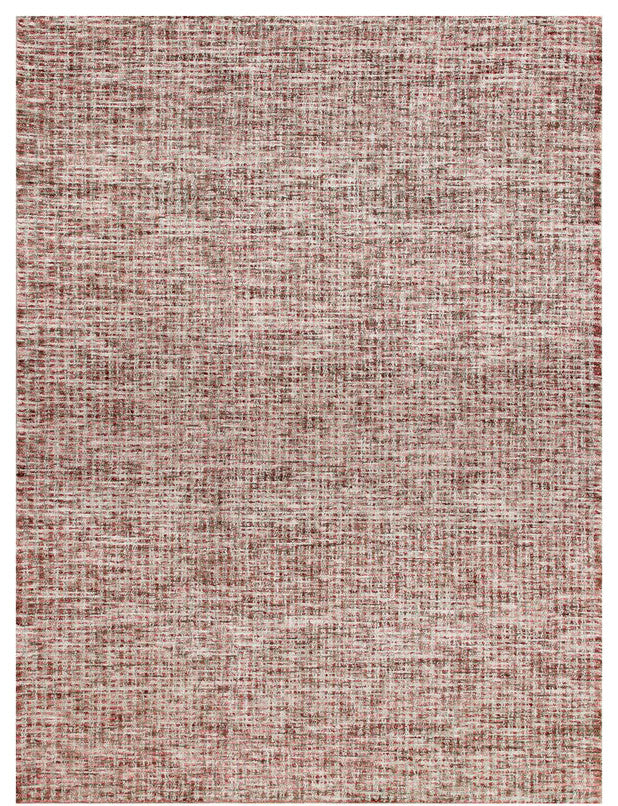 9" x 12" Brown Detailed Weave Area Rug
