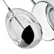 Venezia ETL Certified Integrated LED Wall Sconce Light Fixture, Polished Chrome