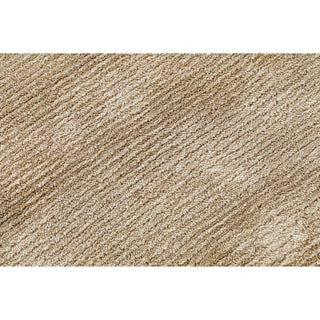 Hue Solid Hand Made Indoor Area Rug, 5'x8', Bisque