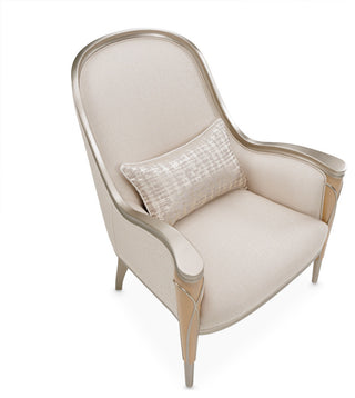 Villa Cherie Accent Chair - Pearl/Caramel