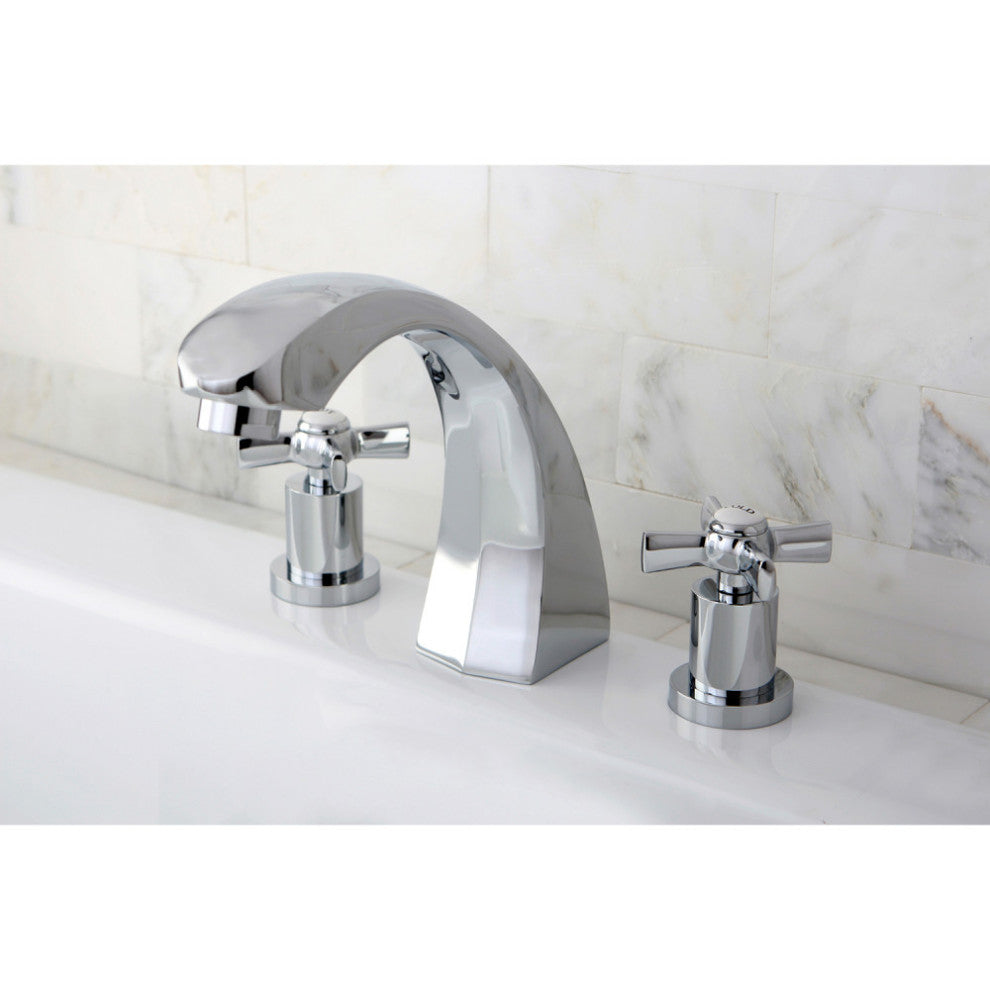 Kingston Brass Roman Tub Faucet, Polished Chrome