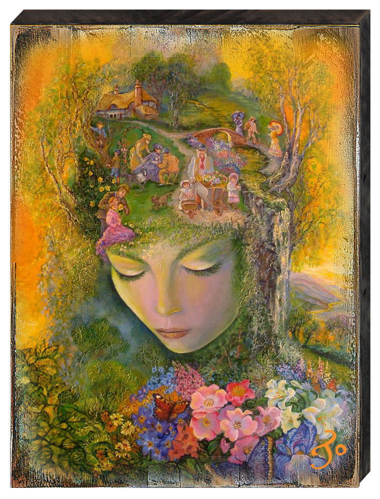 Head Gardener Wall and Table Top Wooden Decor, 36x24