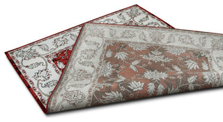 Traditional Accent Rug, Scarlet Red, 9'8"x7'5"