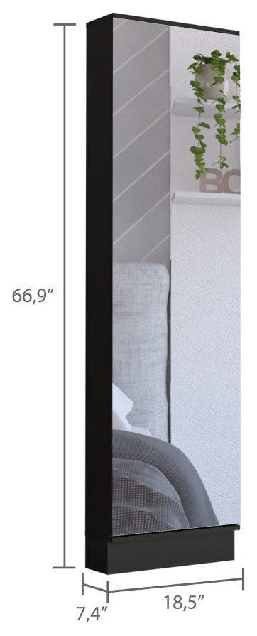 Charlotte Xl Shoe Rack, Black