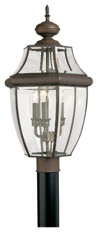 Generation Lighting 8239 Lancaster 3 Light 24" Tall Outdoor - Polished Brass