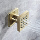 Led Musical Shower System With Hand Shower, Style 2- Touch Panel