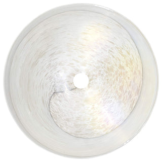 Verona Murano Glass Bathroom Sink, Beachcomber