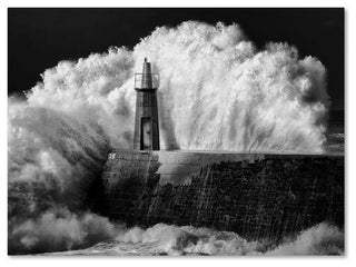 Alejandro Garcia Bernardo 'The Lighthouse' Canvas Art, 32x24