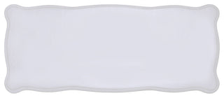 Wooden Sofa Table with Bottom Shelf in Antique Pearl