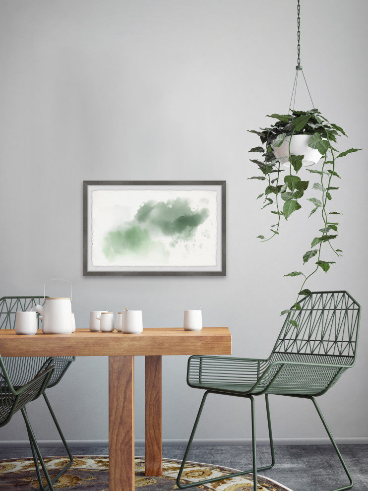 "Warped Forest" Framed Painting Print, 12x8
