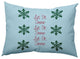 Let It Snow Accent Pillow, Omar, 14"x20"