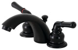 KB95X-P Mini-Widespread Bathroom Faucet, Matte Black