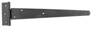 Black Iron T Strap Hinge 13" L Light Duty Iron Authentic Flush Mount Pack of 4